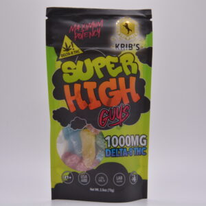 Super High Guys Delta 8 Gummies- 1000 mg per jar