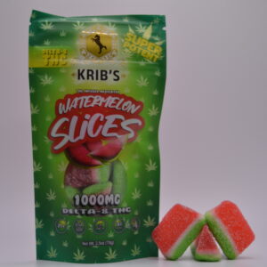 Watermelon Slices- Delta 8 Gummies - 1000 mg per Jar