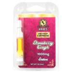 Strawberry Cough 1 ml D8+THCP Cart - 1000 mg Sativa
