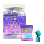 D9+HHC 200Mg Blueberry Indica Gummies 20 pc in one jar